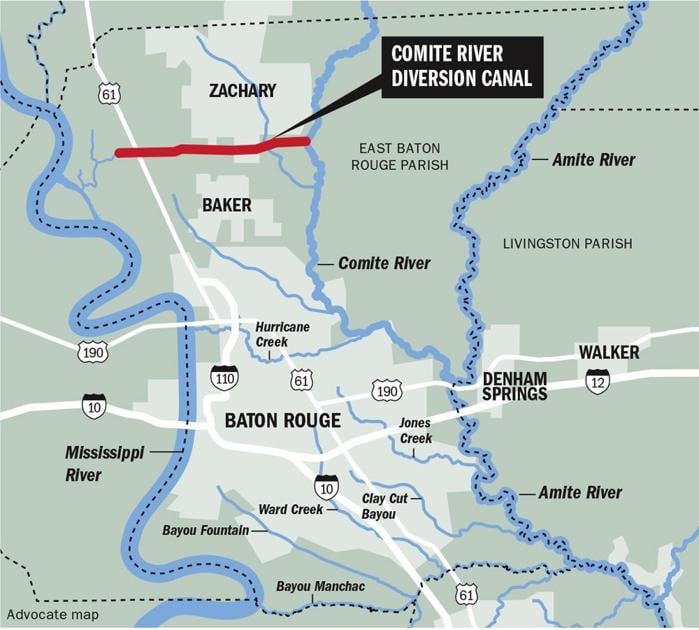After nearly two decades, Comite diversion canal yet to be built