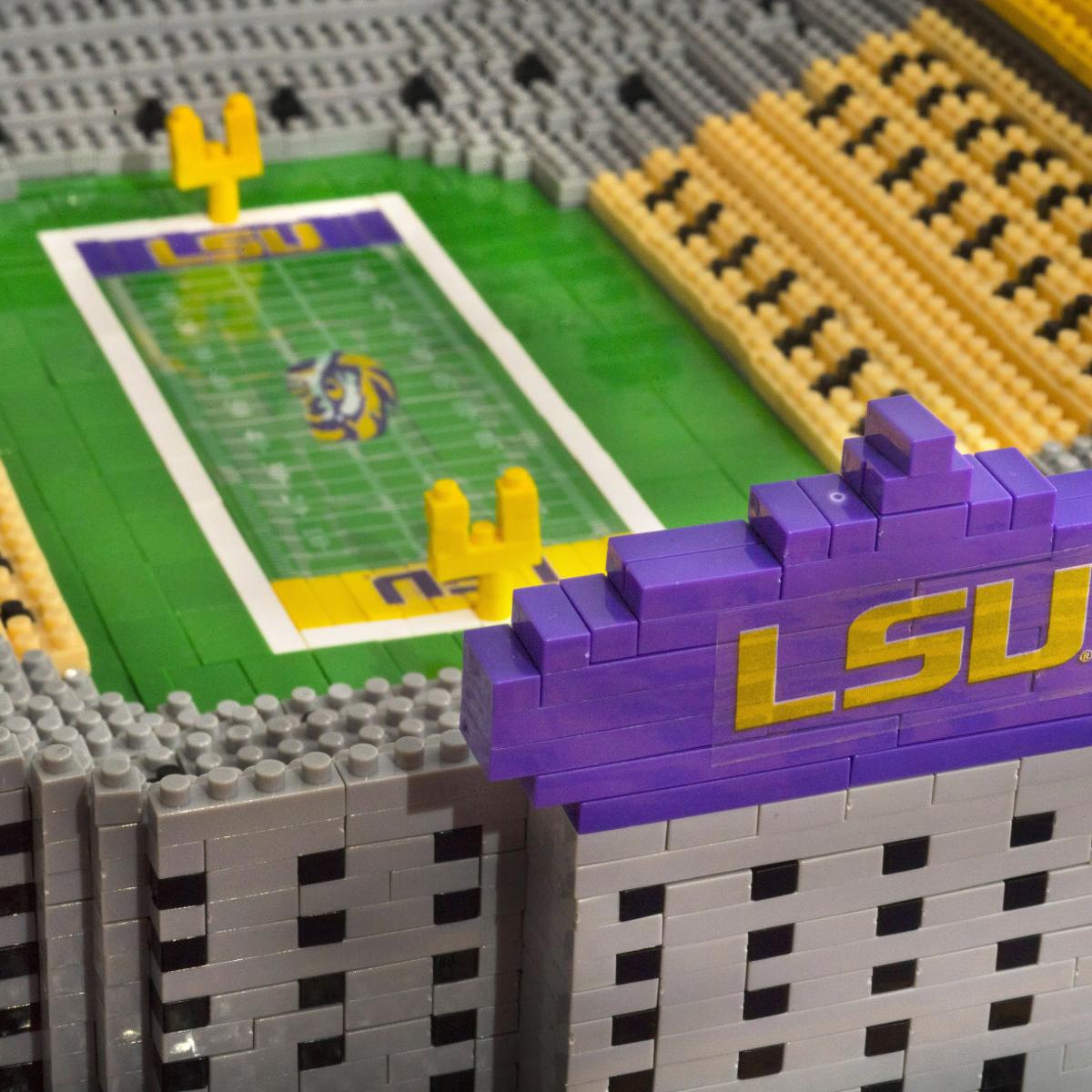Meet Evan Saacks After 3 185 Pieces This Lsu Student S Model