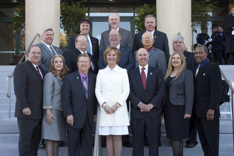 St. Tammany Parish President Pat Brister, Parish Council members sworn