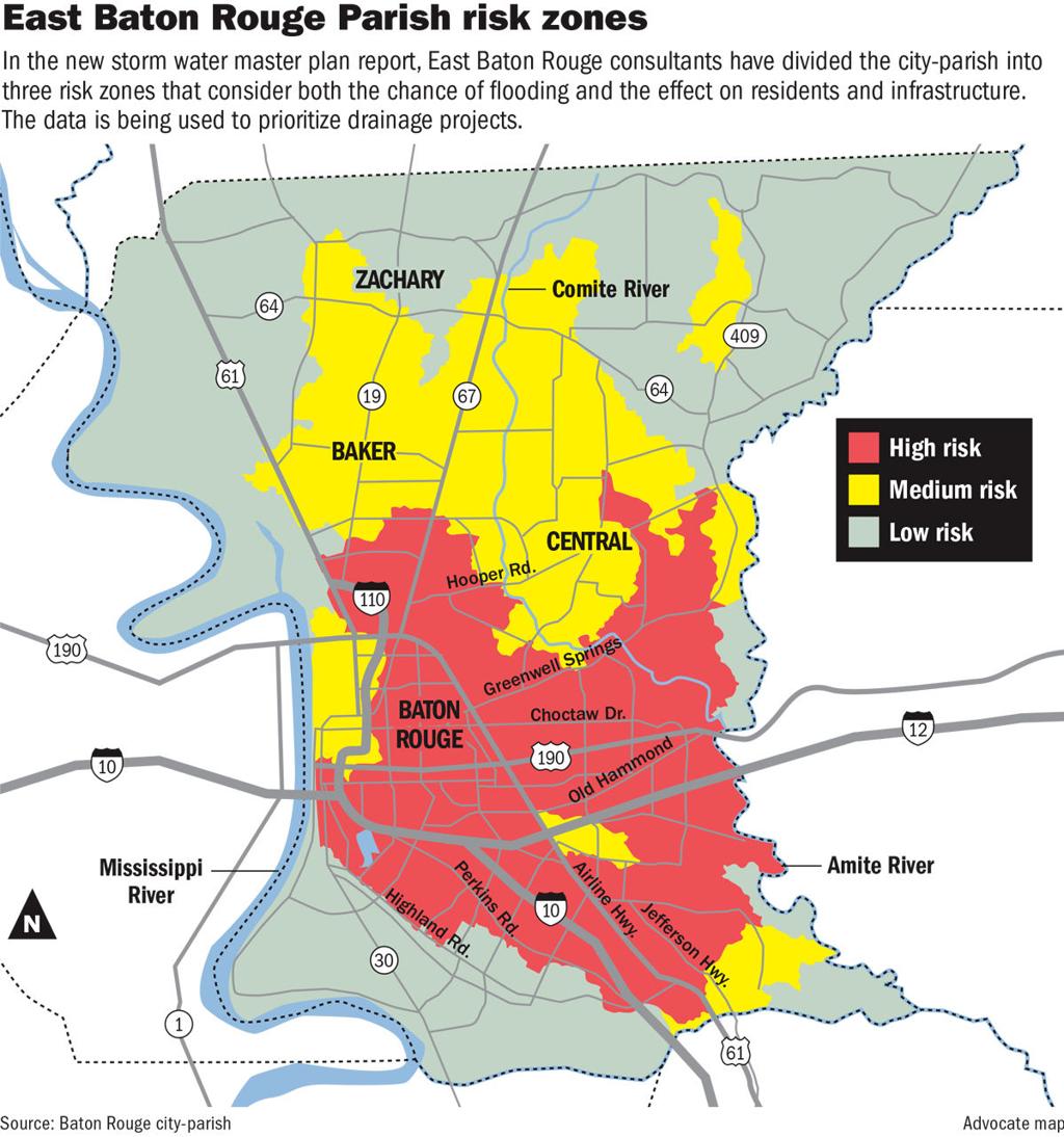 New Flood Zones In Louisiana