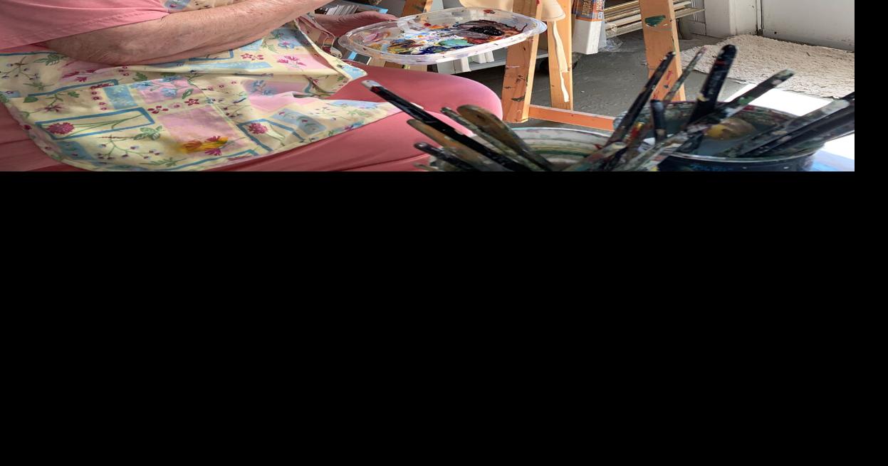 Painting and healing with senior friends in East Feliciana