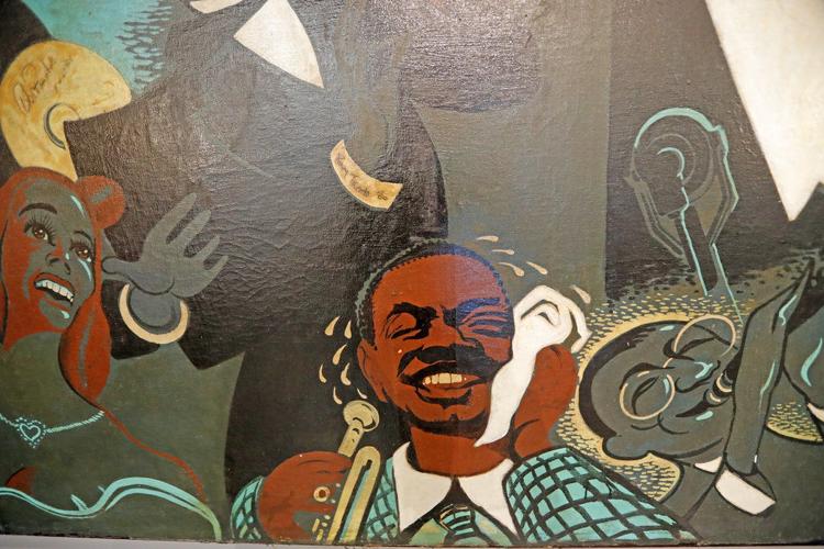 Iconic New Orleans Music Mural Back On Display For 1st Time Since 