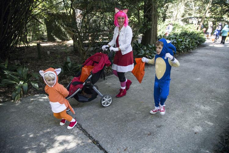 Photos Children trick or treat among the notsoscary wild things in