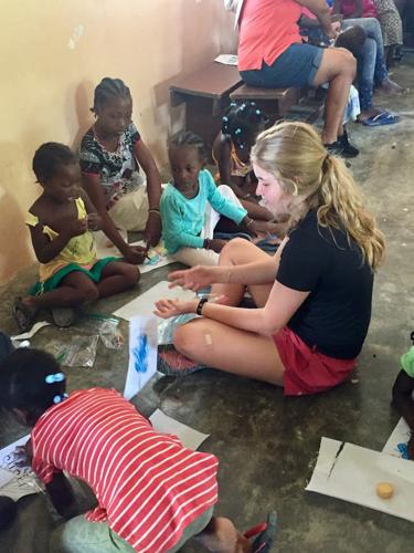 helping the poor children