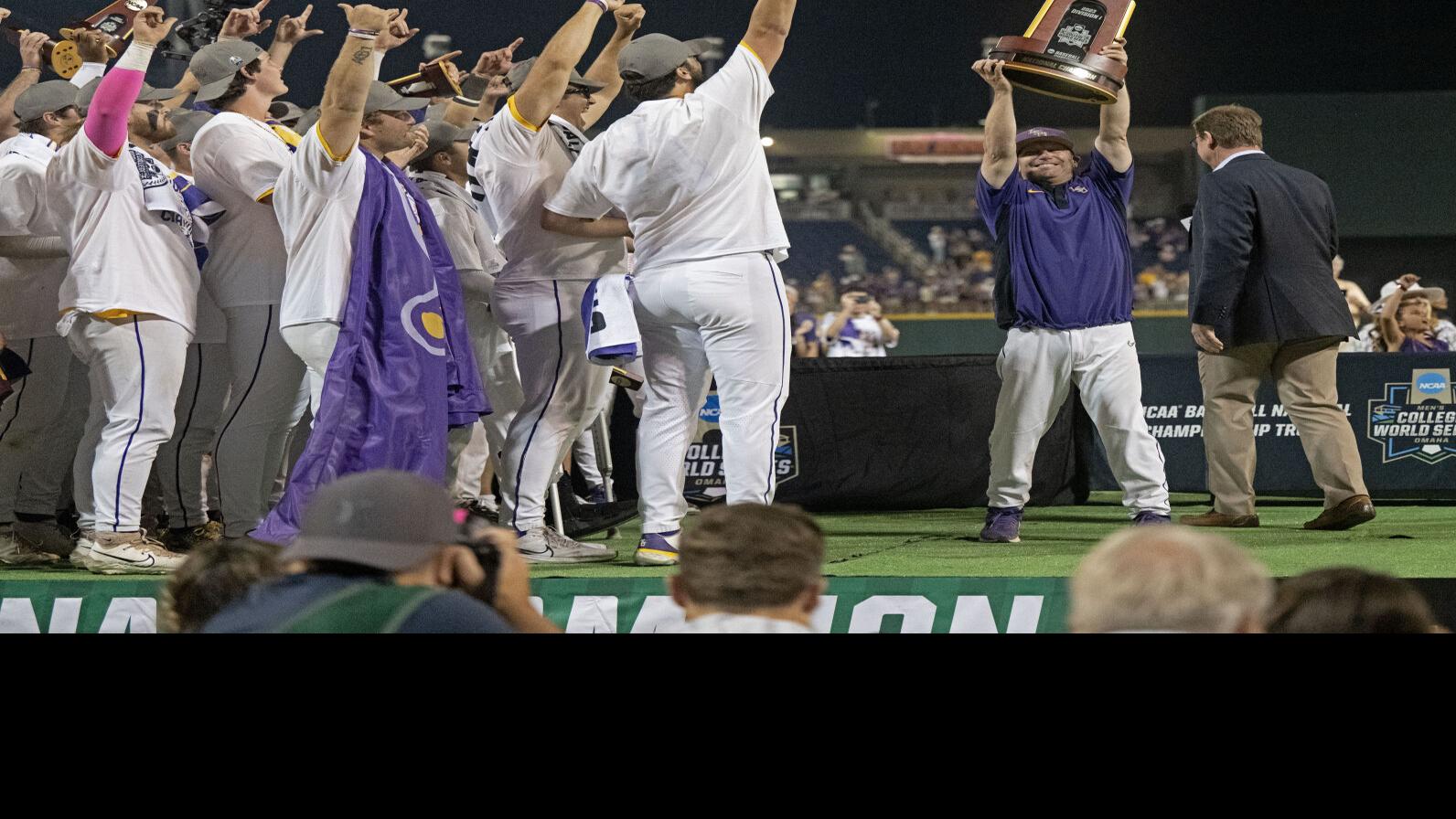 Here's how LSU baseball's national championship was celebrated on social  media