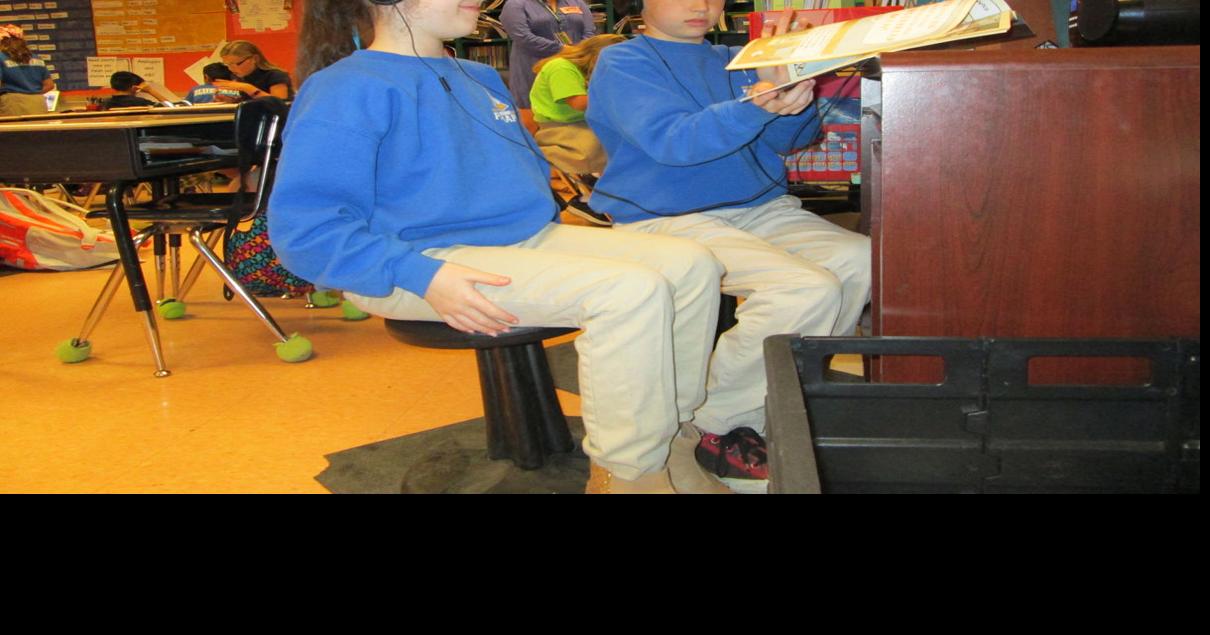 Oak Grove Primary thirdgraders wobble while they work on Kore Wobble