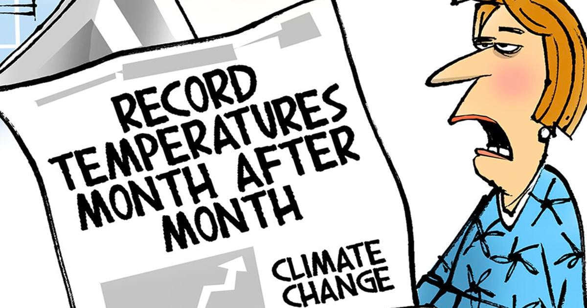 Cartoon Climate Graph Climate Change cartoon | Walt Handelsman | theadvocate.com