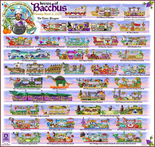 mardi gras 2025 baton rouge schedule