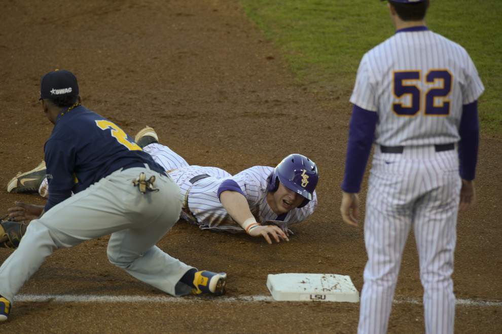 LSU baseball postgame: Tigers defeat Southern 8-0 _lowres