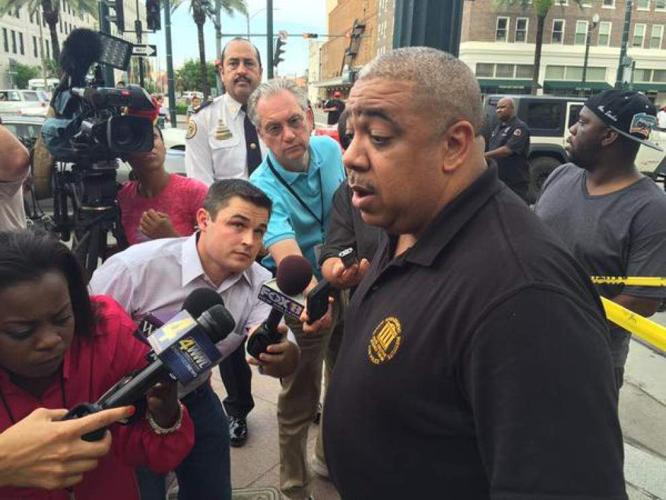 New Orleans Police Department arrests man for shooting woman inside a