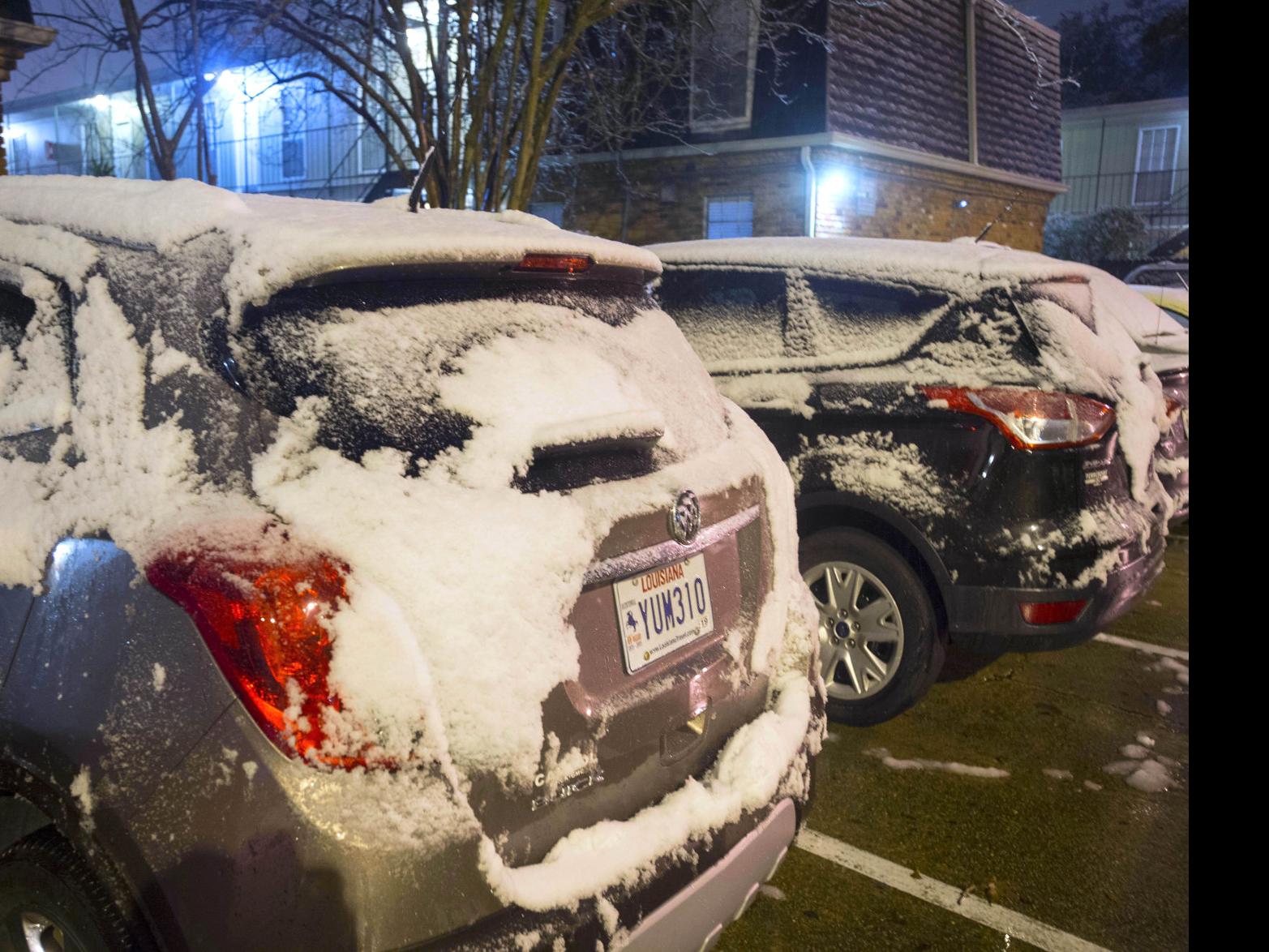 Snow In Baton Rouge A Rare December Day For Wintry Precipitation In South Louisiana Weather Traffic Theadvocate Com