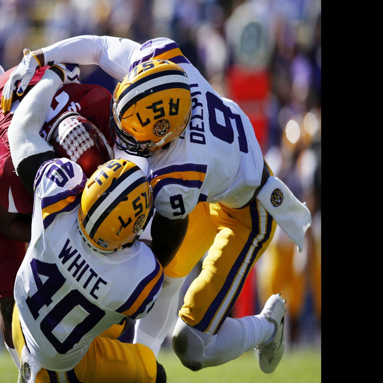 Lsu Football Lands Four Players On Walter Camp All America Team