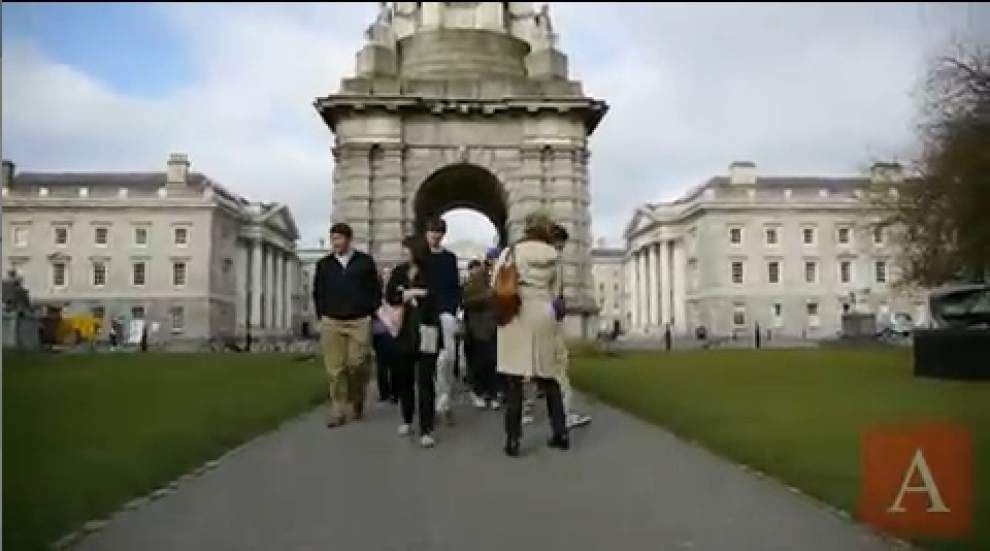 LSU band arrives in Ireland to march in St. Patrick’s Day parade _lowres
