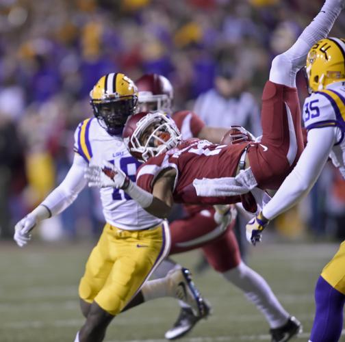 EYE ON THE TITLE: LSU players, coaches explain the challenge of defending  against Jalen Hurts