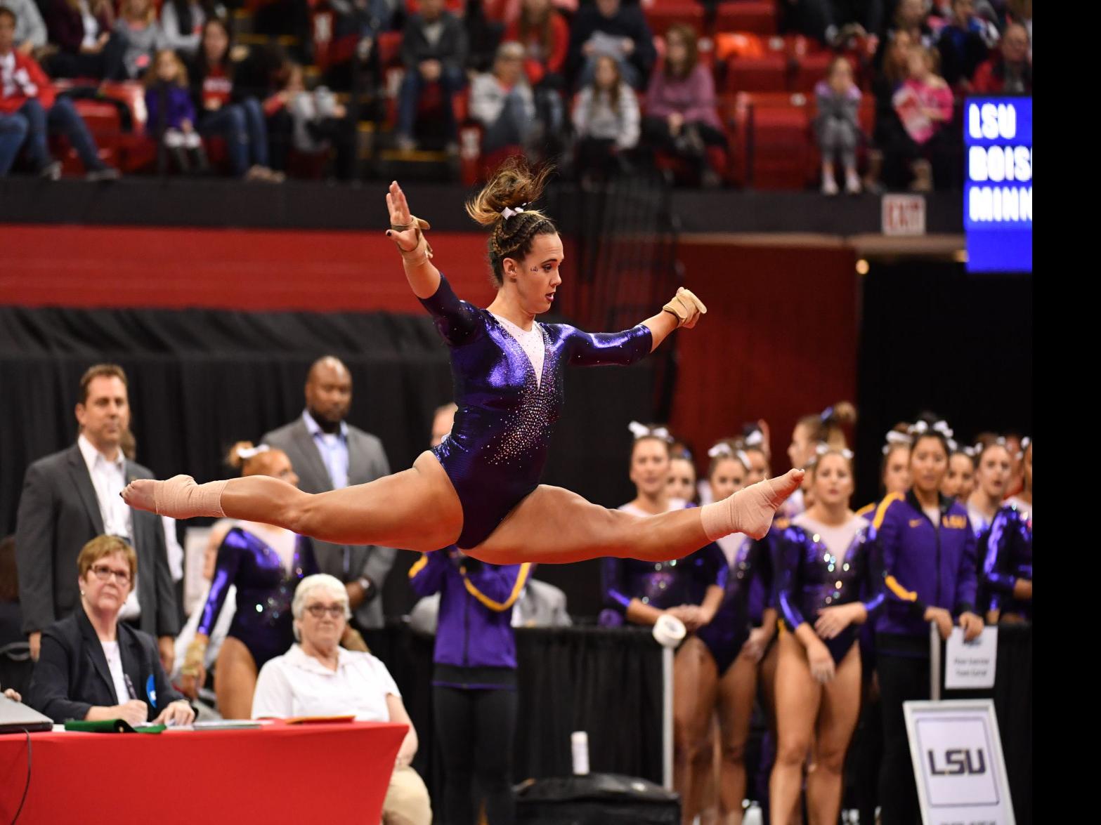 On To Nationals Lsu Gymnastics Team Wins The Lincoln Regional Advances To Ncaa Semifinals Lsu Theadvocate Com