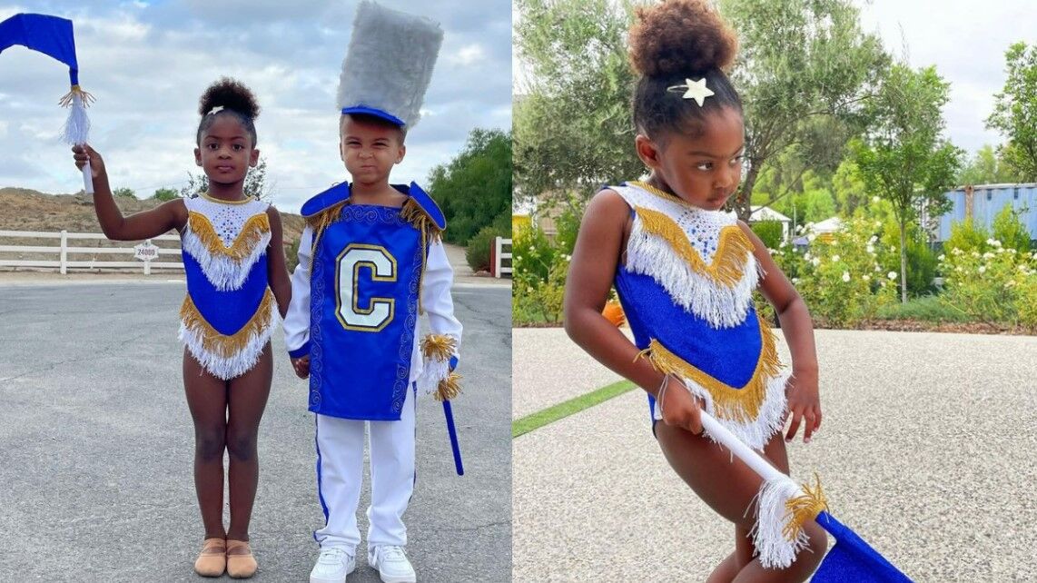 Actress Gabrielle Union's 3-year-old daughter dresses as a Dancing