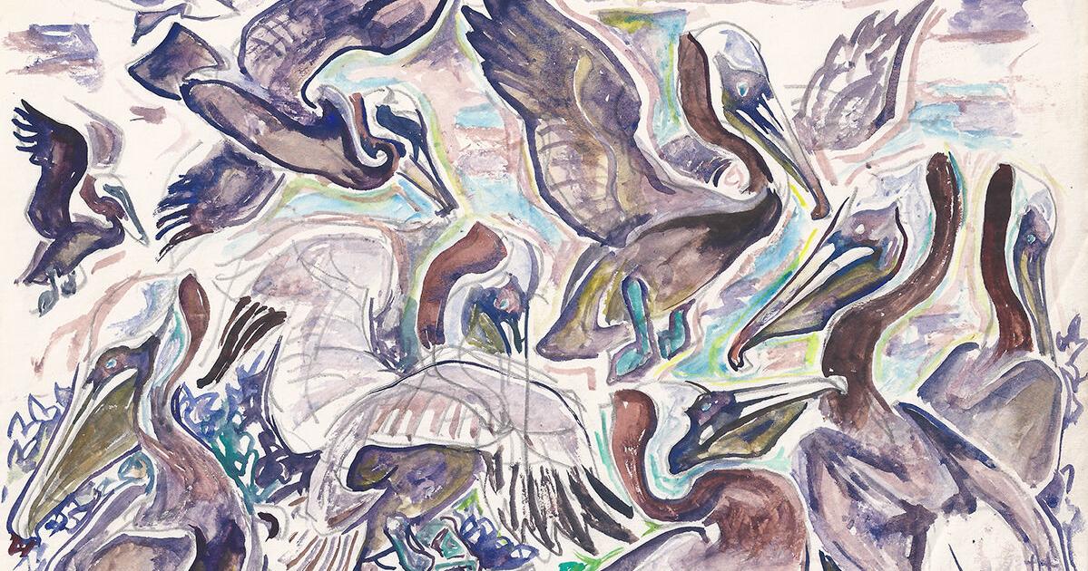 Walter-Anderson-Ausstellung in der Innenstadt, Maislabyrinth in Burden und ...