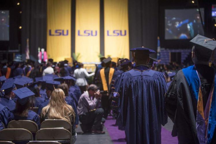 Photos Summer heat doesn't stop these LSU graduates from donning their