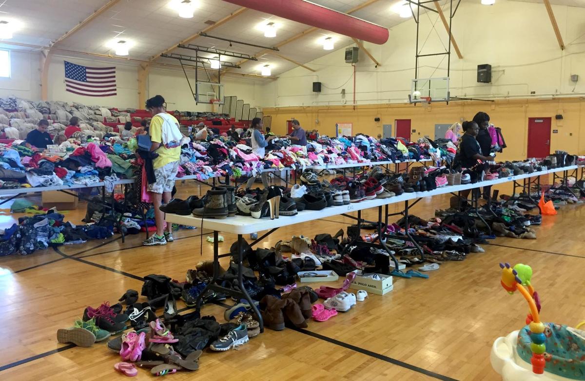 Northwestern Middle School cheerleaders help organize flood donations ...