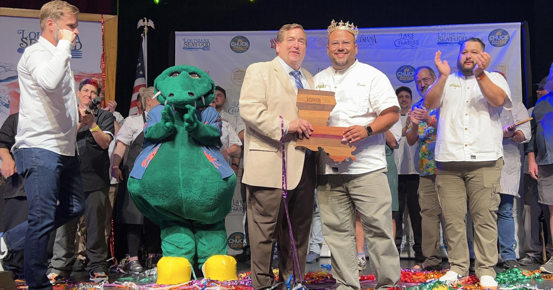 Prairieville chef wins Lake Charles seafood cook-off - Vimarsana News