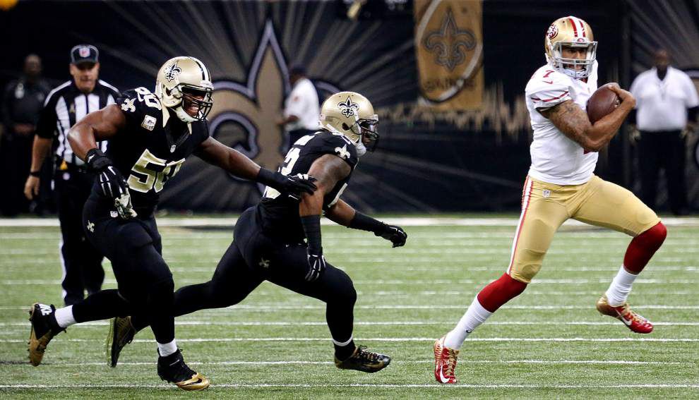 Photos: 49ers vs. Saints, pregame and game action _lowres