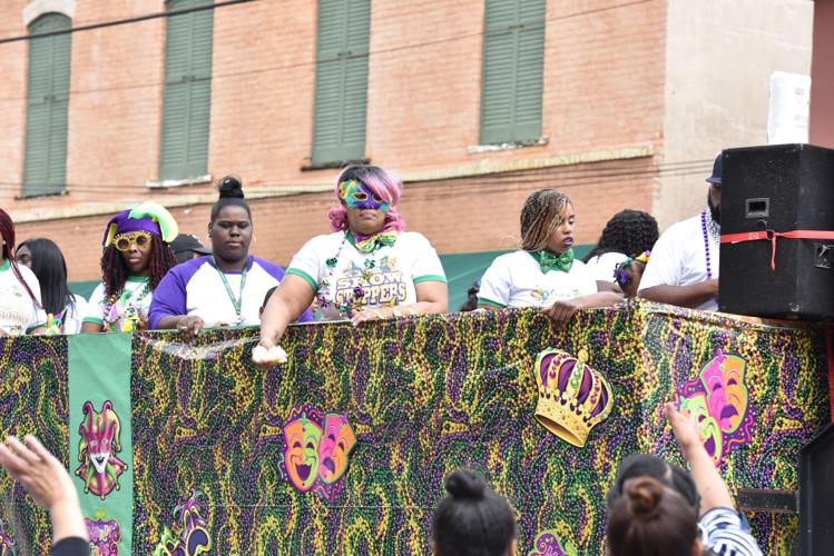 Mardi Gras in Clinton includes floats, vendors selling eggs, crafts and