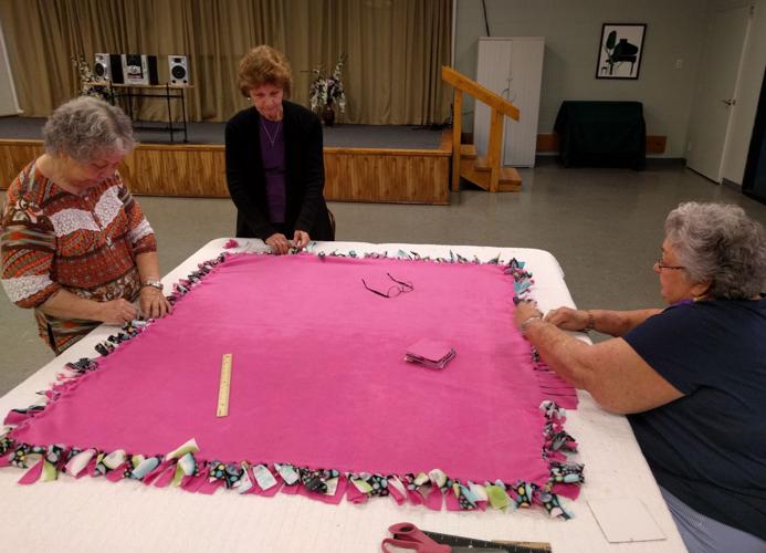 Tammany Times Heart warming Senior volunteers make blankets for young