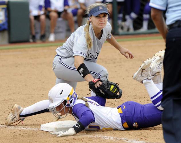 Bailey Landry’s huge day helps the LSU softball team to an 80 victory