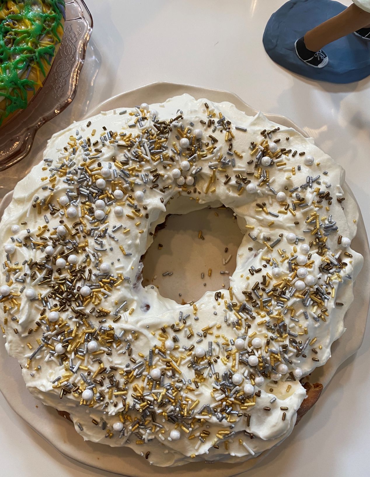 Mardi Gras King Cake - Kait's Kitchen