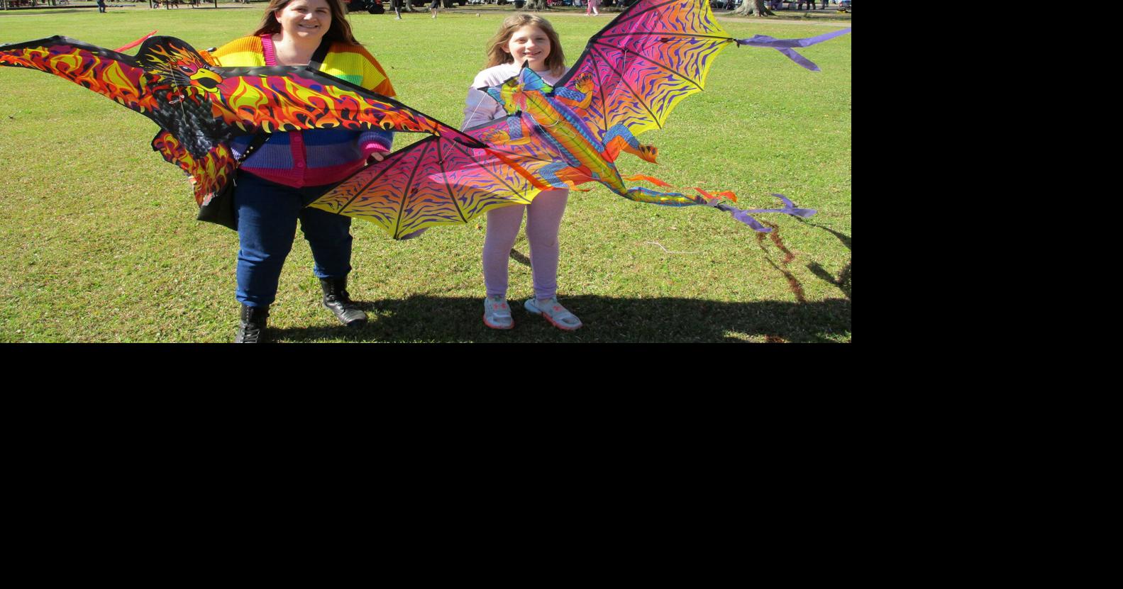 Gusty winds, brisk temperatures present challenges for kites at Walker