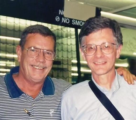 Hugh Thompson and Trent Angers