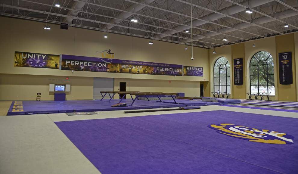 Photos New Lsu Gymnastics Facility Unveiled Saturday Lsu