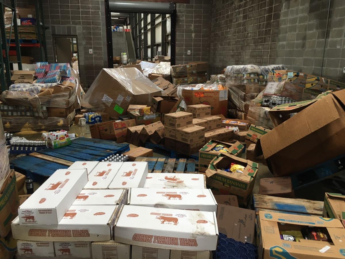 Greater Baton Rouge Food Bank Inundated With Water Seeks