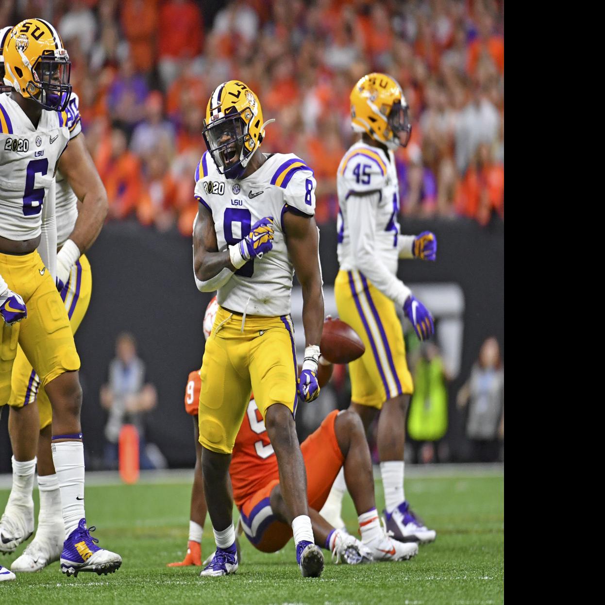 LSU's Patrick Queen can soar up draft boards with an 'off the ...