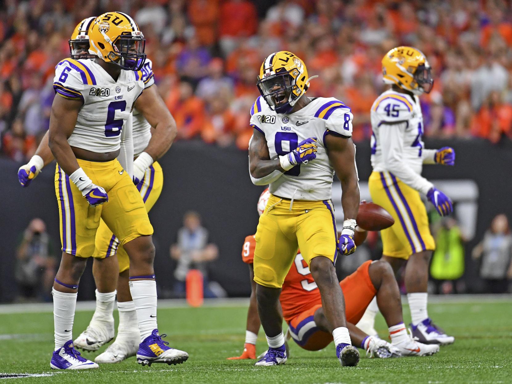 Baltimore Ravens select LSU LB Patrick Queen at No. 28 - Death