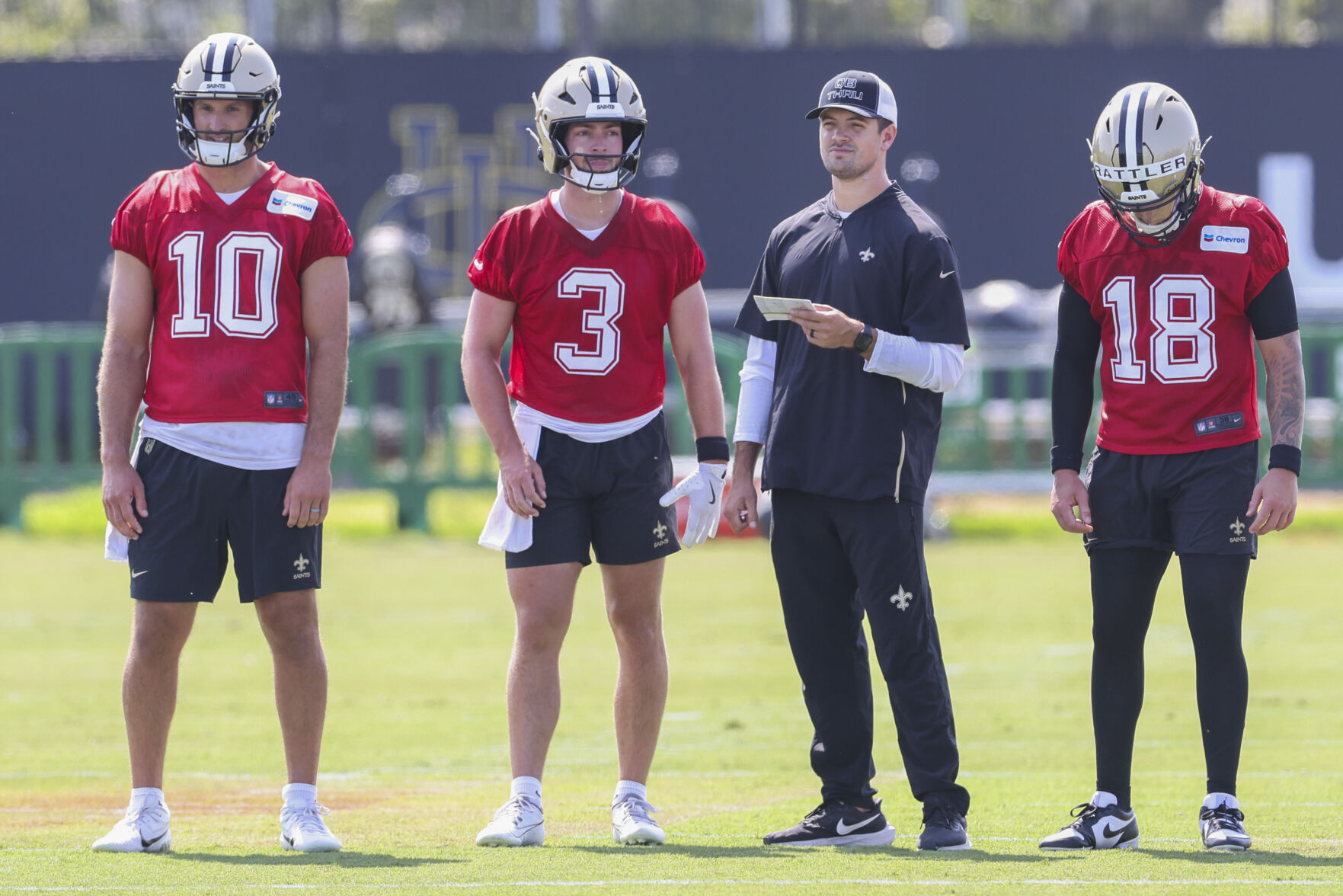 Saints To Choose Between Spencer Rattler, Jake Haener At QB | Saints ...