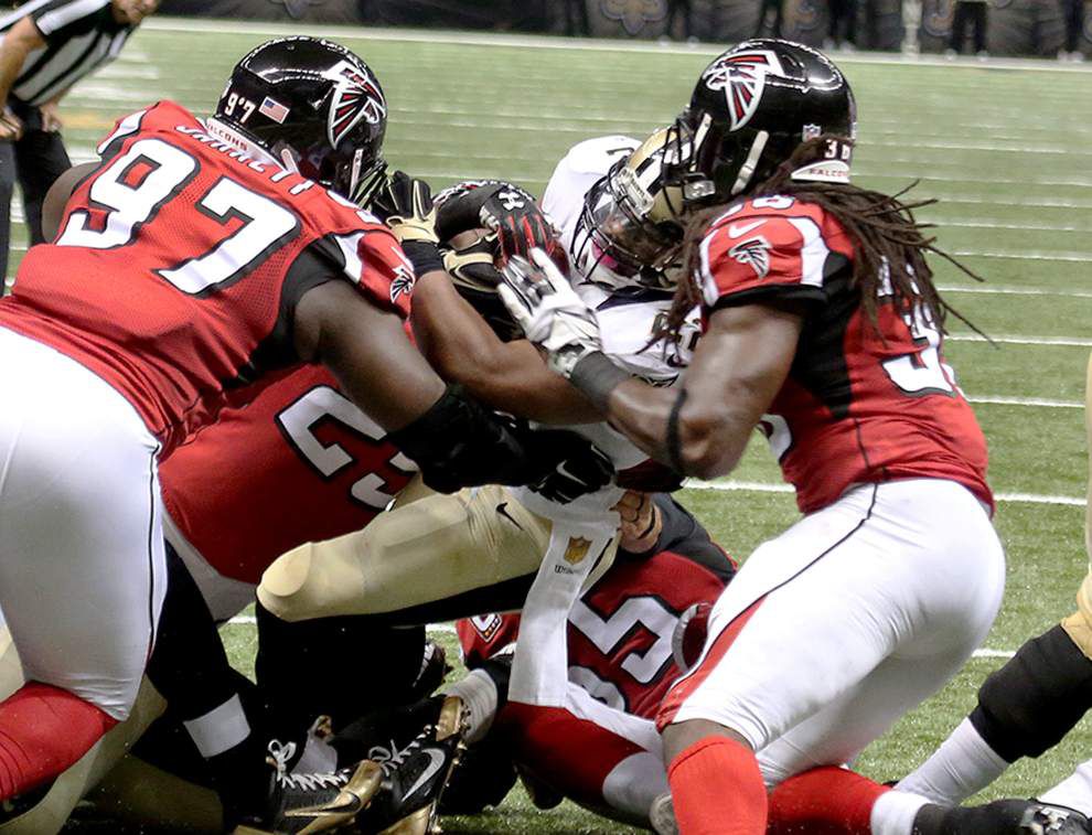 Photos: Saints pull off big upset, beating Falcons 31-21 in Superdome Thursday _lowres