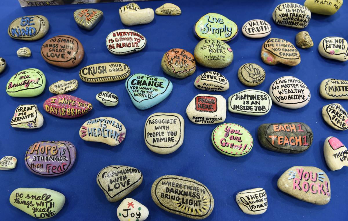 You Are Beautiful Baton Rouge Kindness Rocks Project Hopes To