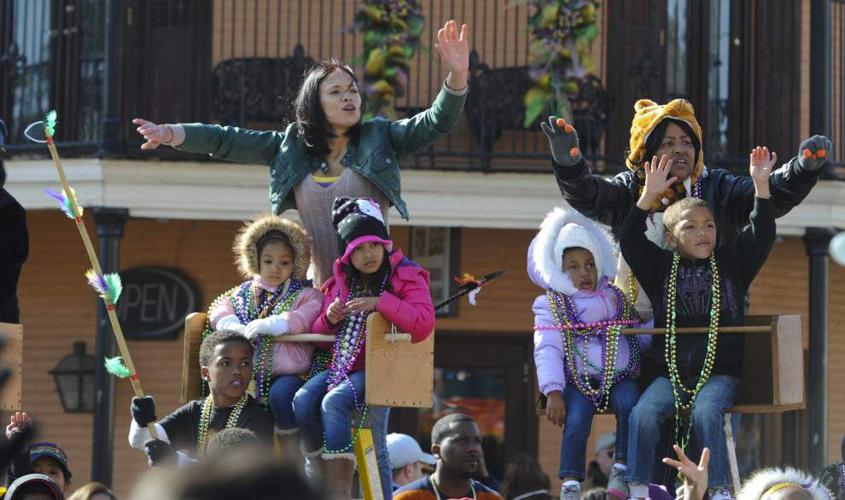 Traditions hold true for Lafayette parades, despite chilly day News