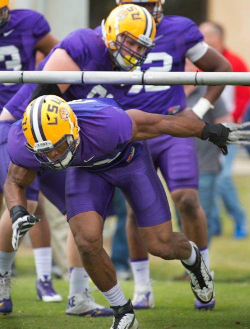 Video: Hunter says LSU defense improved during spring practices _lowres