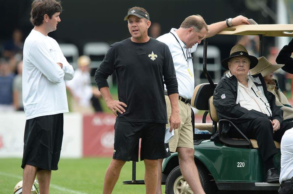 Saints camp report: Tom Benson treated after showing altitude-related symptoms _lowres