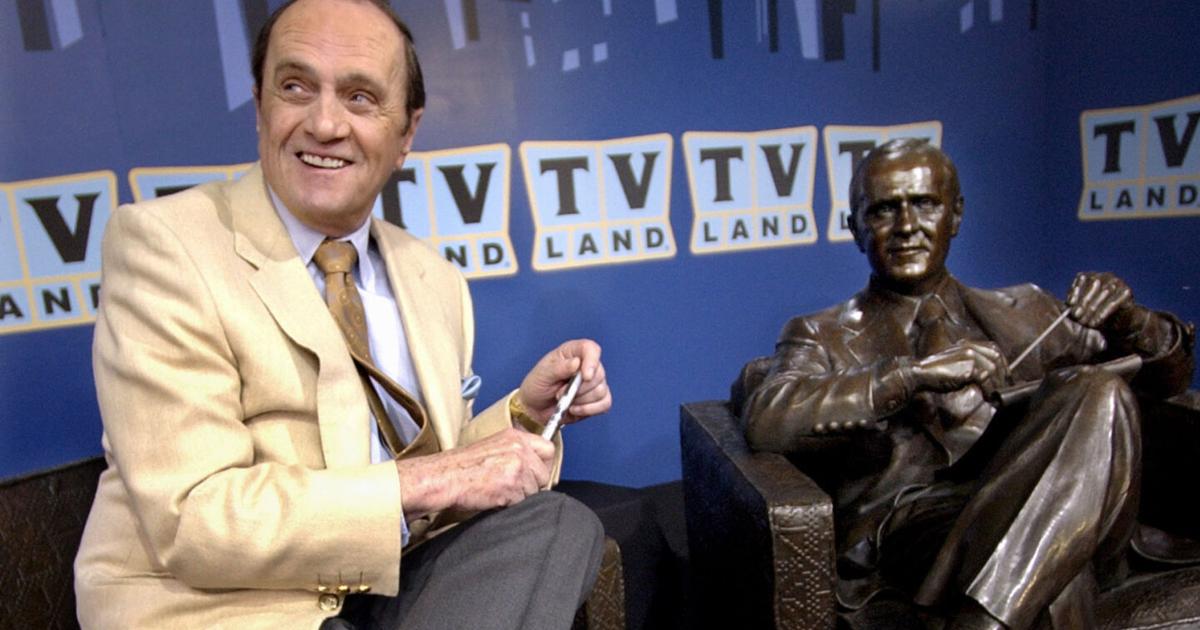 Comedian Bob Newhart, deadpan master of sitcoms and telephone monologues ...