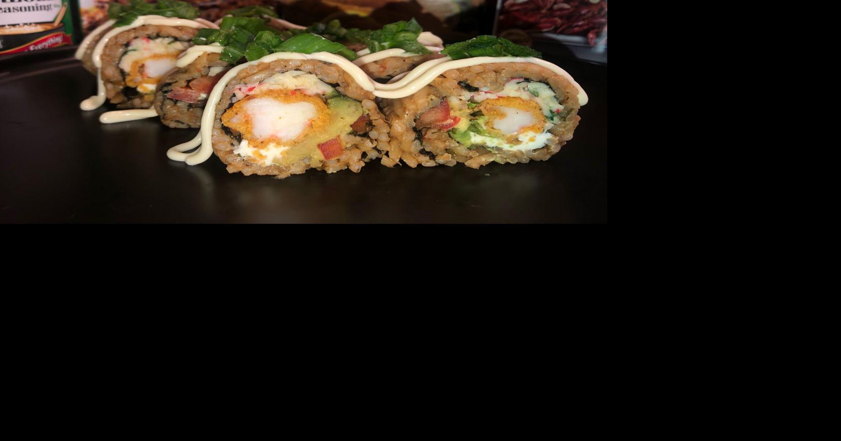 Tony Chachere's sushi roll features dirty rice, crab boil 'It's really