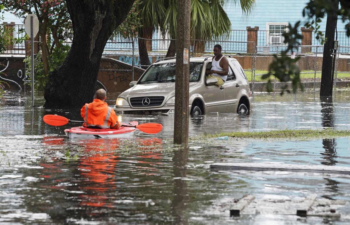See photos, video of street flooding in New Orleans after torrential