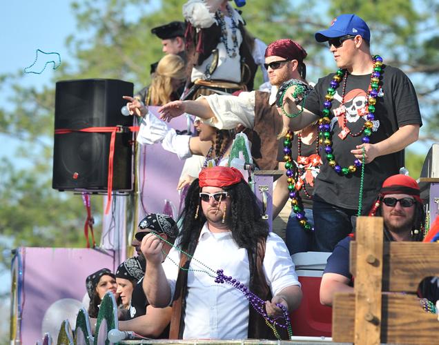 Celebrating the season Mardi Gras krewe rolls in Denham Springs