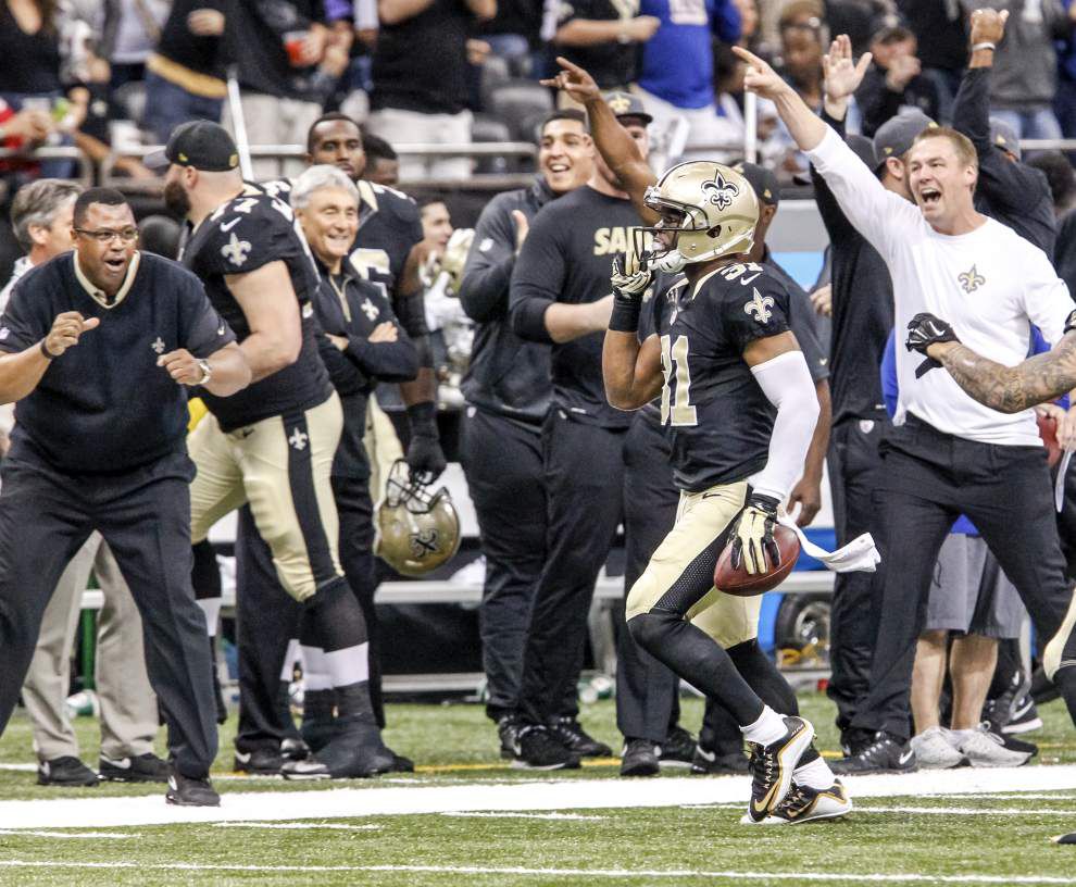 Photos: Saints get big 52-49 win over Giants with field goal in final seconds _lowres