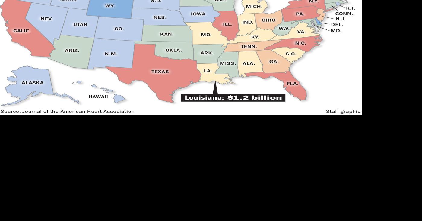Louisiana spent over $1 billion in weight loss drugs in 2023. See how other states compare.