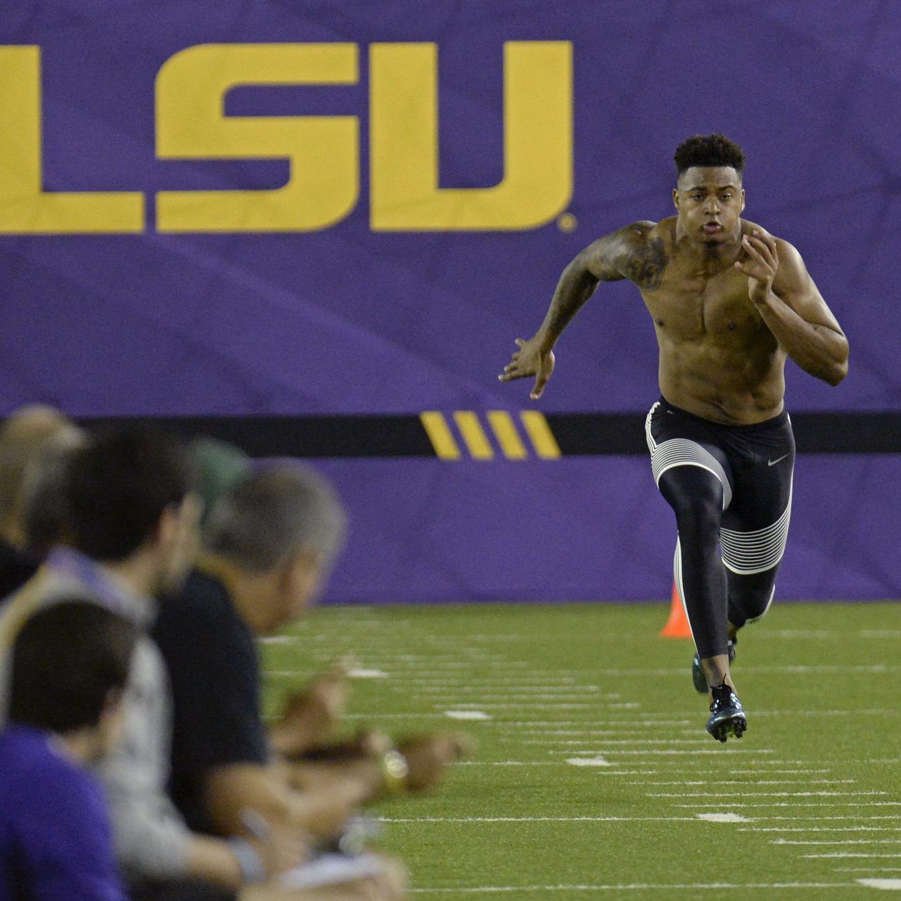 Former Lsu Star Jamal Adams Blazes 40 Time After He Nearly Peed Himself At Nfl Combine Lsu Theadvocate Com Former Lsu Star Jamal Adams Blazes 40 Time After He Nearly Peed Himself At Nfl Combine Lsu Theadvocate Com