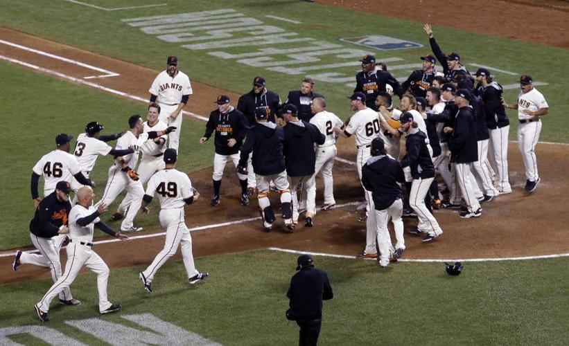 Celebrate the SF Giants' triumph with Jeremy Affeldt and Madison Bumgarner