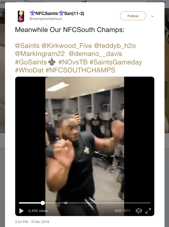 New Orleans rapper grateful Saints players embracing 'Choppa Style